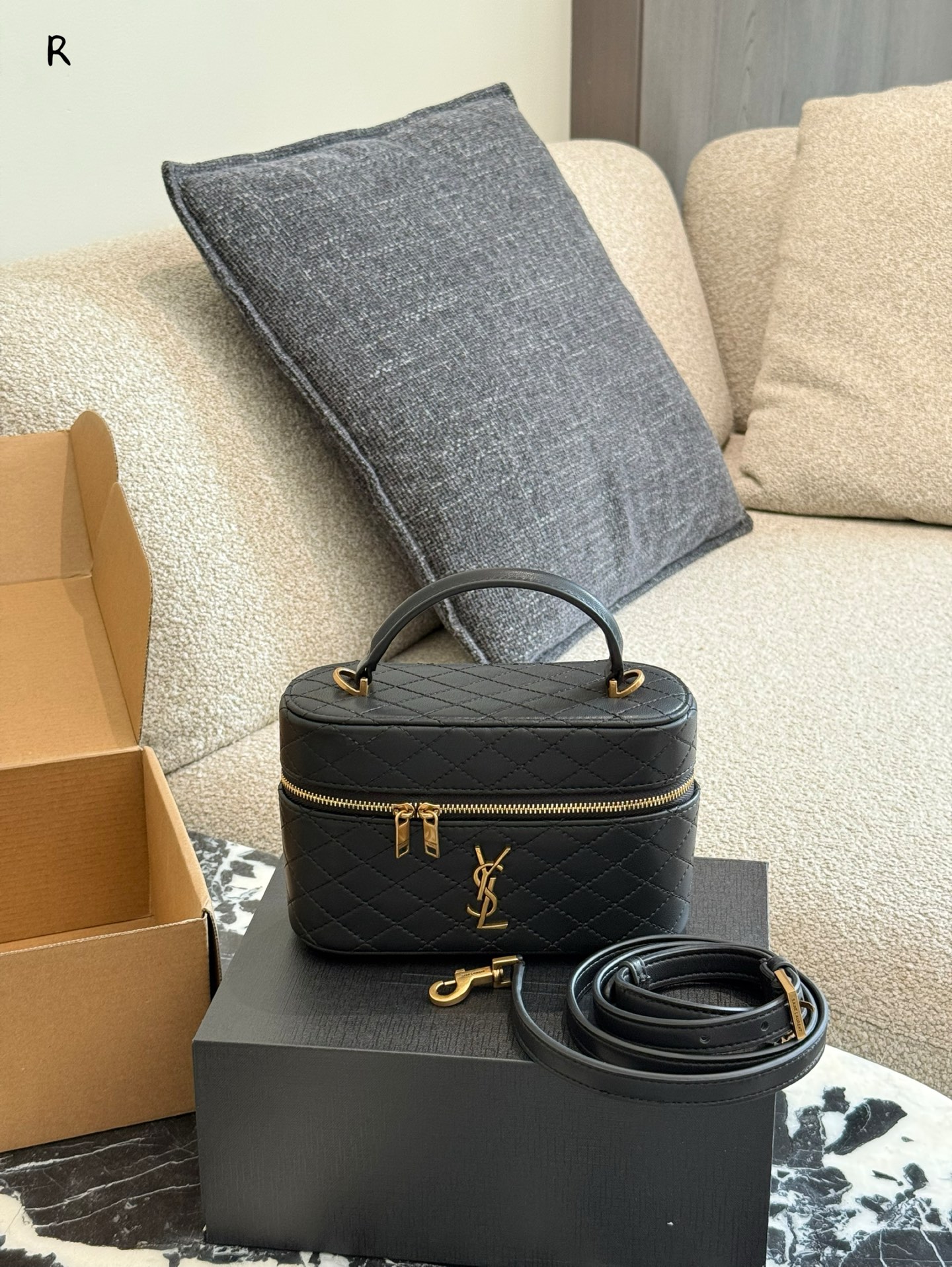 i1755792203011_7470_0_0 YSL COSMETIC BAG - Image 1