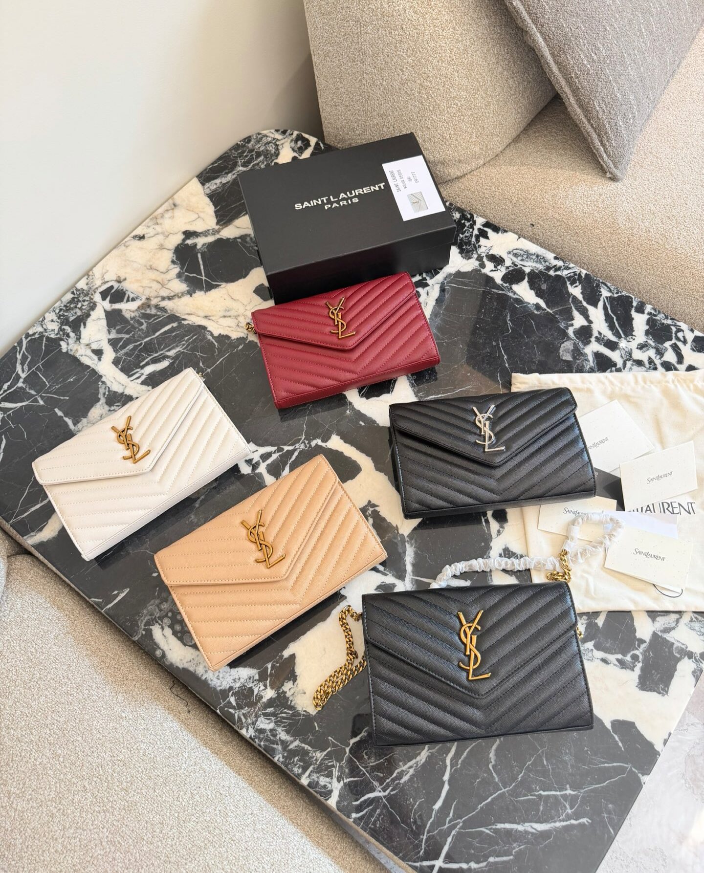 i1772166769766_2973_0_4 YSL CAVIAR ENVELOPE BAG - Image 1