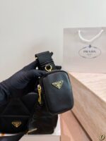 PRADA QUILTED LEATHER CROSSBODY BAG - Image 4