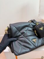 PRADA QUILTED LEATHER CROSSBODY BAG - Image 2