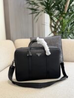 PRADA PLUME BOWLING BRIEFCASE